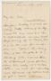 Letter: [Letter from Chester W. Nimitz to William Nimitz, March 25, 1905]
