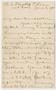 Primary view of [Letter from Chester W. Nimitz to Charles Henry Nimitz, June 1905]