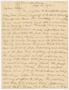 Letter: [Letter from Chester W. Nimitz to William Nimitz, September 1905]