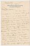 Letter: [Letter from Chester W. Nimitz to Anna Henke Nimitz, December 1901]