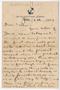 Thumbnail image of item number 1 in: '[Letter from Chester W. Nimitz to William Nimitz, January 14, 1903]'.