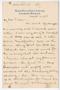 Letter: [Letter from Chester W. Nimitz to William Nimitz, August 31, 1903]