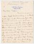 Letter: [Letter from Chester W. Nimitz to William Nimitz, March 1904]