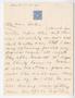 Letter: [Letter from Chester W. Nimitz to William Nimitz, January 1905]