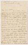 Letter: [Letter from Chester W. Nimitz to William Nimitz, March 12, 1905]