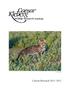 Thumbnail image of item number 1 in: 'Caesar Kleberg Wildlife Research Institute Report of Current Research: 2012'.