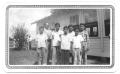 Thumbnail image of item number 1 in: '[Class Standing in Front of  a Sunday  School Building]'.