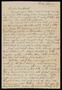 Letter: [Letter from Felix Butte to Elizabeth Kirkpatrick - Monday 16, 1923]