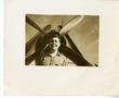Photograph: [Man in Front of Airplane]