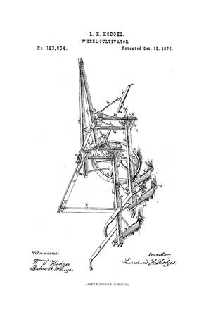 Primary view of object titled 'Improvement in Wheel-Cultivators.'.