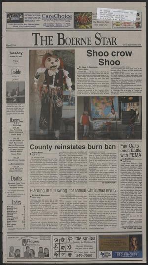 Primary view of object titled 'The Boerne Star (Boerne, Tex.), Vol. 101, No. 85, Ed. 1 Tuesday, October 23, 2007'.