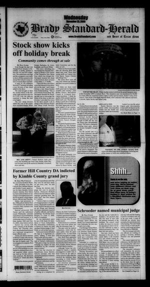Primary view of object titled 'Brady Standard-Herald and Heart of Texas News (Brady, Tex.), Ed. 1 Wednesday, December 23, 2009'.