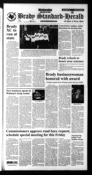 Brady Standard-Herald and Heart of Texas News (Brady, Tex.), Ed. 1 Wednesday, November 10, 2010