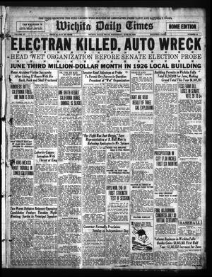 Primary view of object titled 'Wichita Daily Times (Wichita Falls, Tex.), Vol. 20, No. 48, Ed. 1 Wednesday, June 30, 1926'.