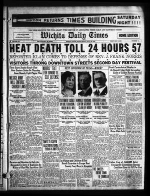 Wichita Daily Times (Wichita Falls, Tex.), Vol. 20, No. 71, Ed. 1 Friday, July 23, 1926
