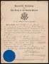 Text: [Honorable Discharge Expiration of Service Certificate, #3]