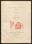 Pamphlet: [Army Post Office 547 Christmas Menu, December 25, 1945]