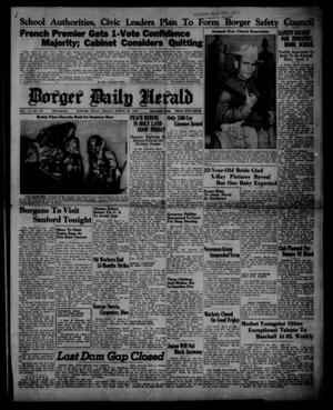 Primary view of object titled 'Borger Daily Herald (Borger, Tex.), Vol. 14, No. 103, Ed. 1 Friday, March 22, 1940'.