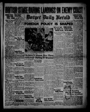 Primary view of object titled 'Borger Daily Herald (Borger, Tex.), Vol. 14, No. 185, Ed. 1 Wednesday, June 26, 1940'.