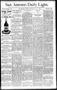 Newspaper: San Antonio Daily Light. (San Antonio, Tex.), Vol. 10, No. 150, Ed. 1…