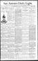 Newspaper: San Antonio Daily Light. (San Antonio, Tex.), Vol. 10, No. 188, Ed. 1…