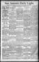 Newspaper: San Antonio Daily Light. (San Antonio, Tex.), Vol. 10, No. 278, Ed. 1…