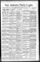 Newspaper: San Antonio Daily Light. (San Antonio, Tex.), Vol. 11, No. 112, Ed. 1…