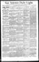 Newspaper: San Antonio Daily Light. (San Antonio, Tex.), Vol. 11, No. 166, Ed. 1…