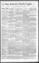 Newspaper: San Antonio Daily Light. (San Antonio, Tex.), Vol. 11, No. 186, Ed. 1…