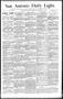 Newspaper: San Antonio Daily Light. (San Antonio, Tex.), Vol. 11, No. 204, Ed. 1…