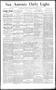 Newspaper: San Antonio Daily Light. (San Antonio, Tex.), Vol. 11, No. 243, Ed. 1…