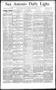 Newspaper: San Antonio Daily Light. (San Antonio, Tex.), Vol. 11, No. 283, Ed. 1…