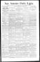 Newspaper: San Antonio Daily Light. (San Antonio, Tex.), Vol. 14, No. 271, Ed. 1…