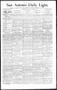 Newspaper: San Antonio Daily Light. (San Antonio, Tex.), Vol. 14, No. 273, Ed. 1…