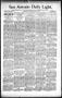 Newspaper: San Antonio Daily Light. (San Antonio, Tex.), Vol. 15, No. 178, Ed. 1…