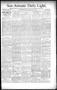 Newspaper: San Antonio Daily Light. (San Antonio, Tex.), Vol. 15, No. 313, Ed. 1…