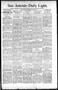 Newspaper: San Antonio Daily Light. (San Antonio, Tex.), Vol. 15, No. 336, Ed. 1…