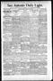 Newspaper: San Antonio Daily Light. (San Antonio, Tex.), Vol. 16, No. 37, Ed. 1 …