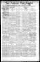 Newspaper: San Antonio Daily Light. (San Antonio, Tex.), Vol. 16, No. 210, Ed. 1…
