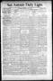 Newspaper: San Antonio Daily Light. (San Antonio, Tex.), Vol. 16, No. 224, Ed. 1…