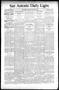 Newspaper: San Antonio Daily Light. (San Antonio, Tex.), Vol. 16, No. 237, Ed. 1…
