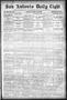 Primary view of San Antonio Daily Light. (San Antonio, Tex.), Vol. 18, No. 97, Ed. 1 Wednesday, April 26, 1899