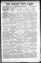 Newspaper: San Antonio Daily Light. (San Antonio, Tex.), Vol. 16, No. 248, Ed. 1…