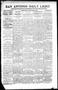 Newspaper: San Antonio Daily Light (San Antonio, Tex.), Vol. 16, No. 343, Ed. 1 …