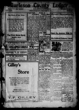 Primary view of object titled 'Burleson County Ledger and News-Chronicle (Caldwell, Tex.), Vol. 28, No. 46, Ed. 1 Friday, January 24, 1913'.