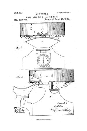 Primary view of object titled 'Apparatus for Retailing Shot.'.
