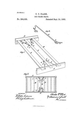 Primary view of object titled 'Bed Frame Brace.'.