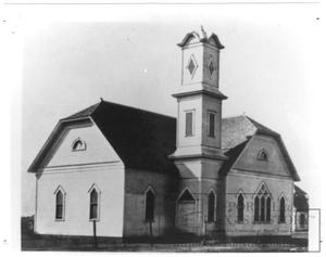 Primary view of object titled '[Byers Baptist Church]'.