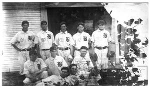 Primary view of object titled '[Bellevue Baseball Team]'.
