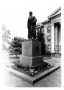 Thumbnail image of item number 1 in: '[The Lamar statue in front of the County Courthouse.]'.